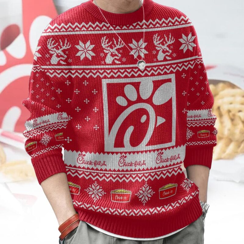 Chick-fil-A Ugly Sweater