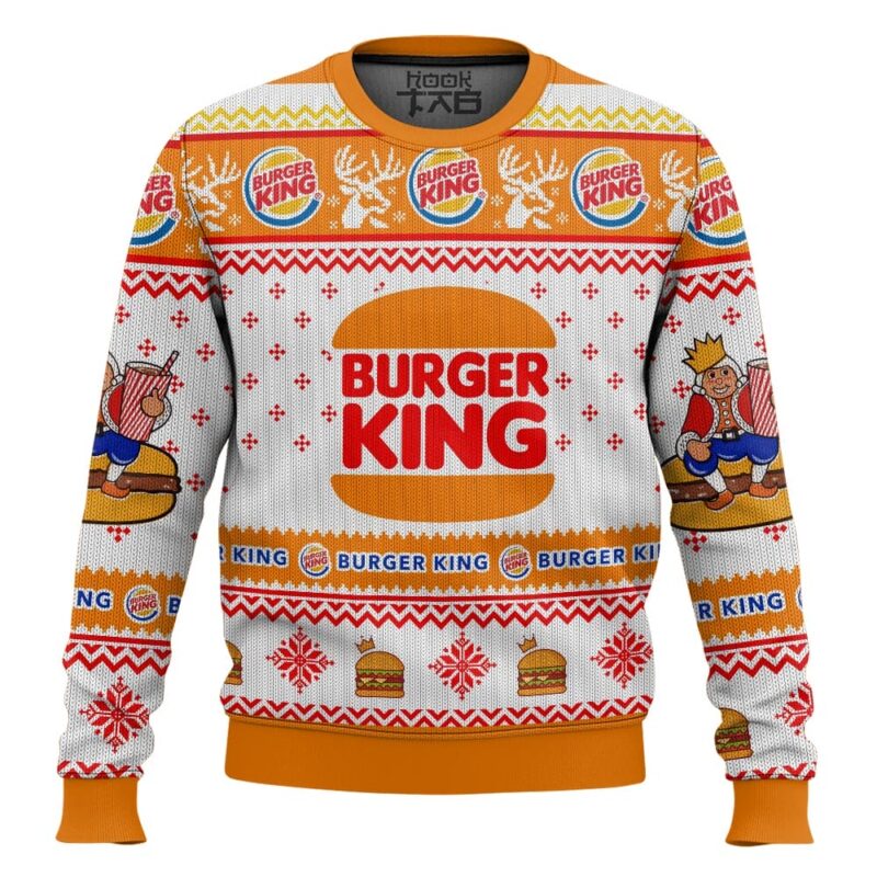 Burger King Ugly Sweater