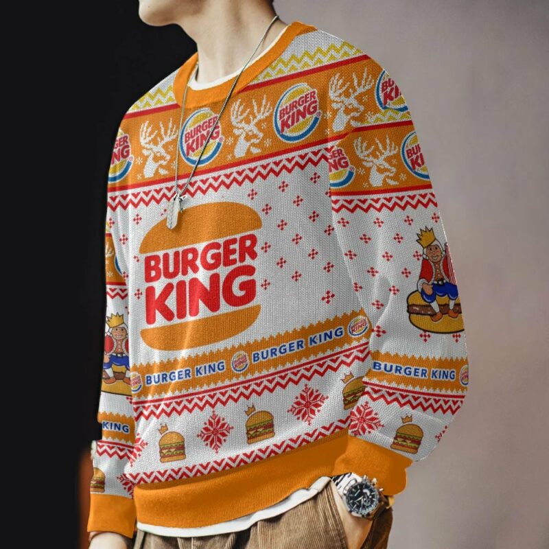 Burger King Ugly Sweater