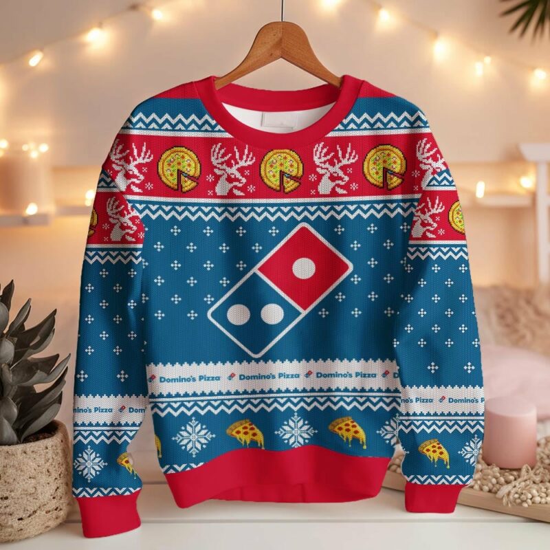 Domino's Pizza Ugly Sweater