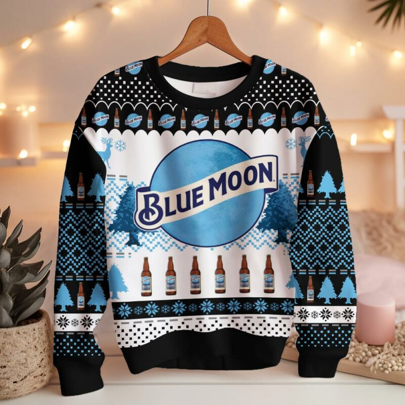 Blue Moon Ugly Sweater