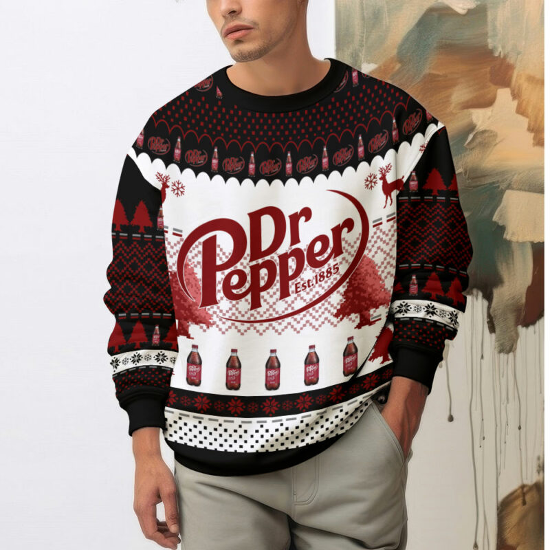 Dr Pepper Ugly Sweater