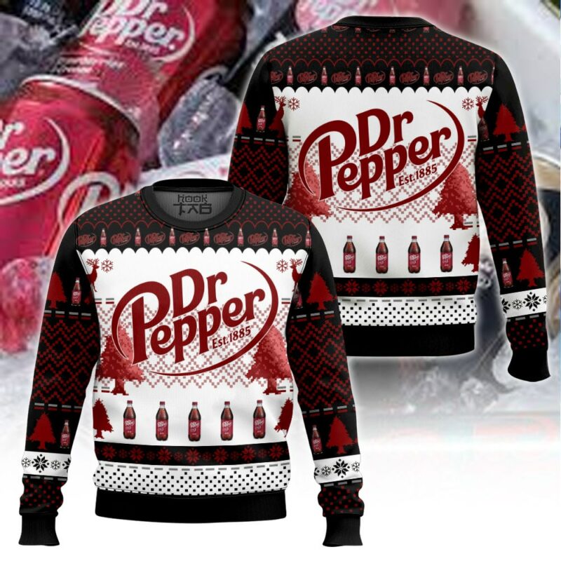 Dr Pepper Ugly Sweater