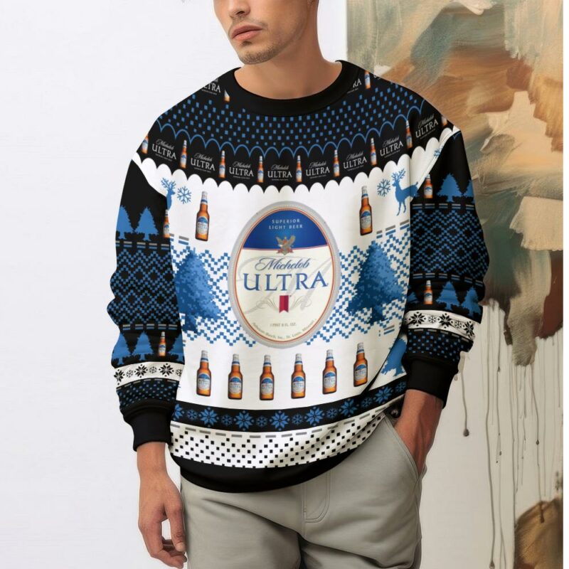 Michelob Ultra Ugly Sweater