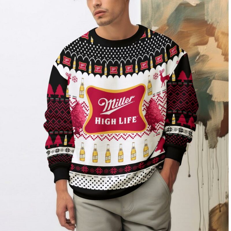 Miller High Life Ugly Sweater