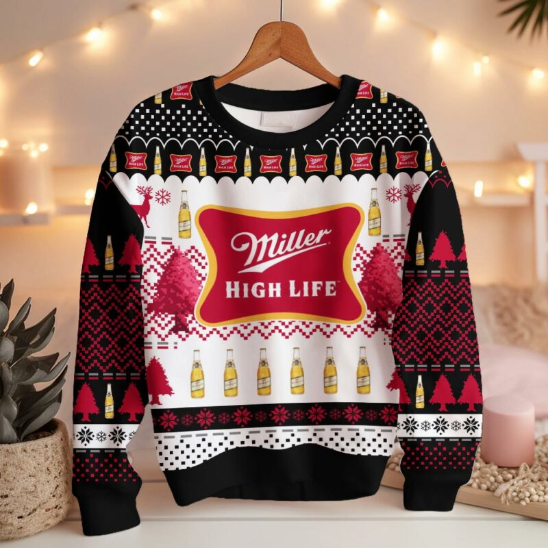 Miller High Life Ugly Sweater