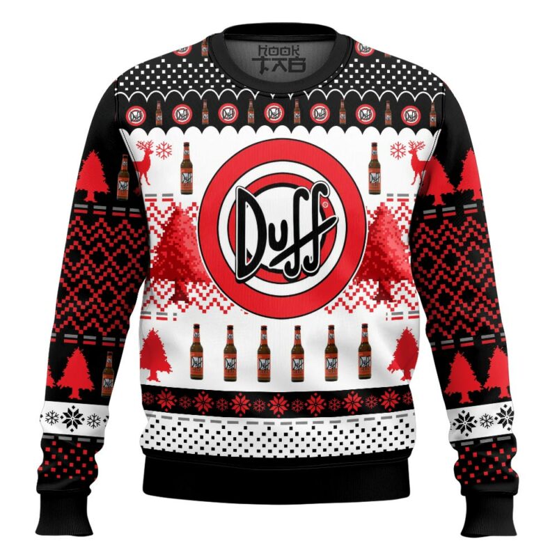 Duff Beer Ugly Sweater