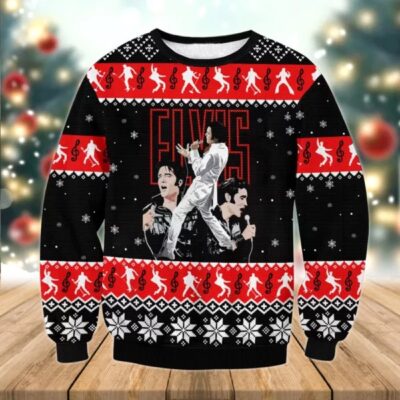 Elvis Presley 3D Ugly Sweater