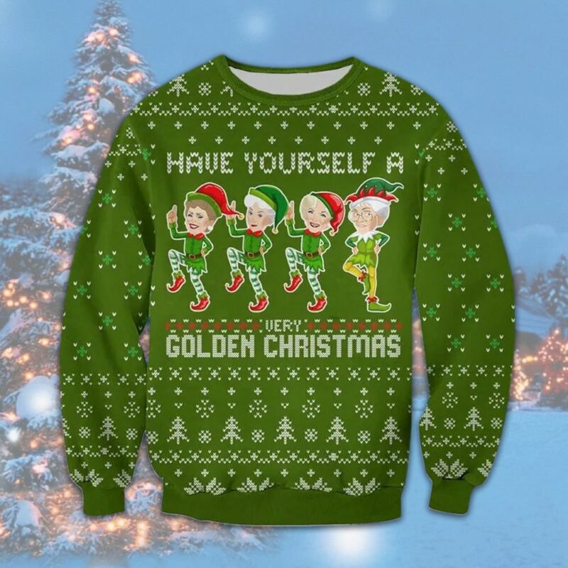 The Golden Girls Ugly Sweater