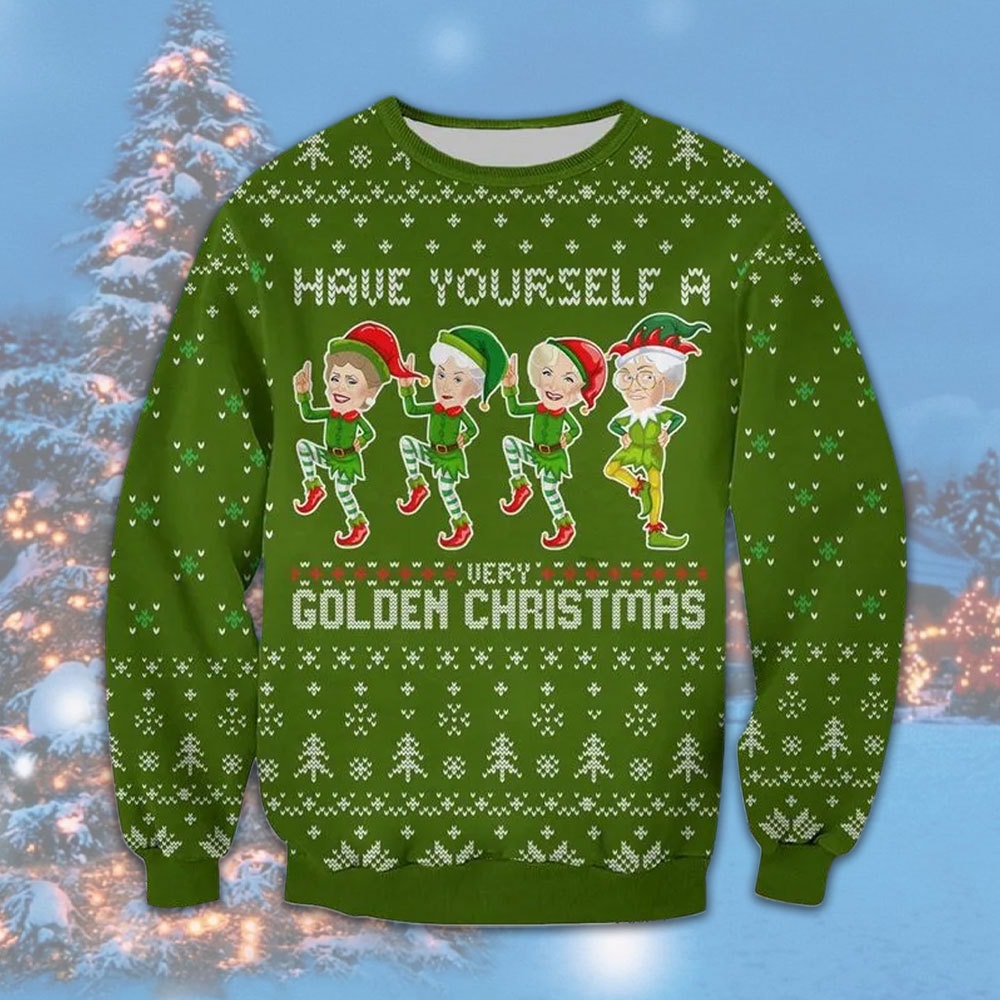 The Golden Girls Ugly Sweater