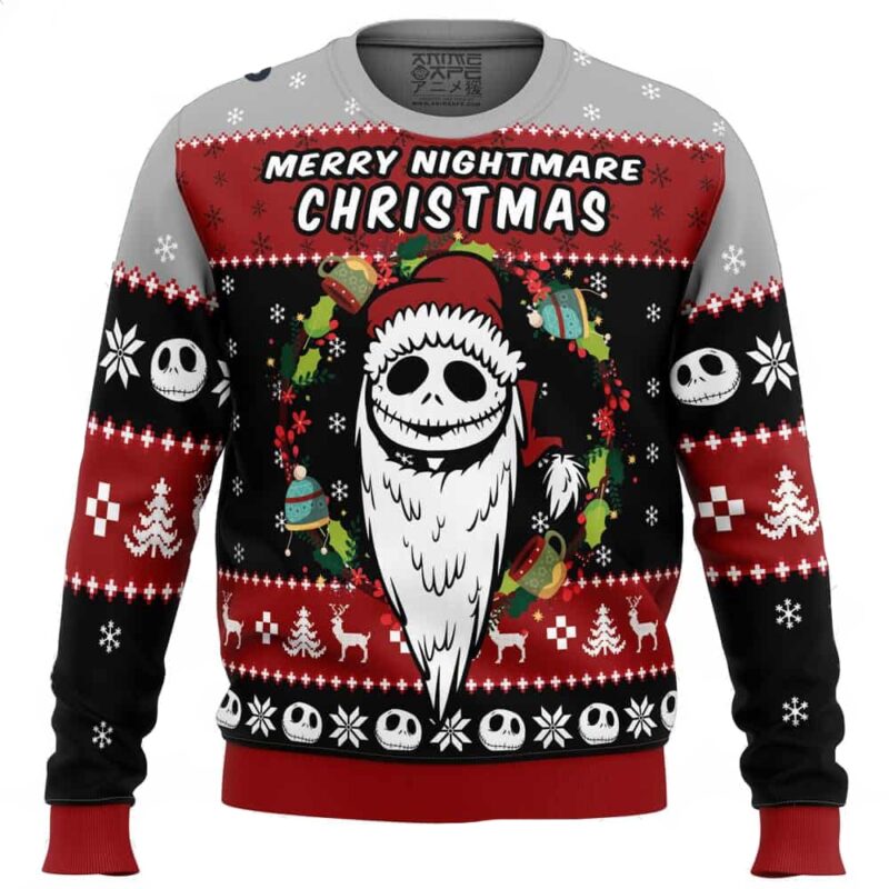 Jack Skellington Ugly Sweater