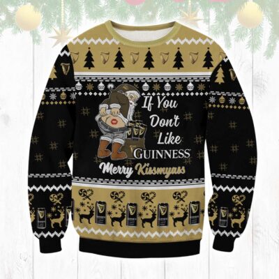 Guinness Merry Kissmyass Ugly Sweater