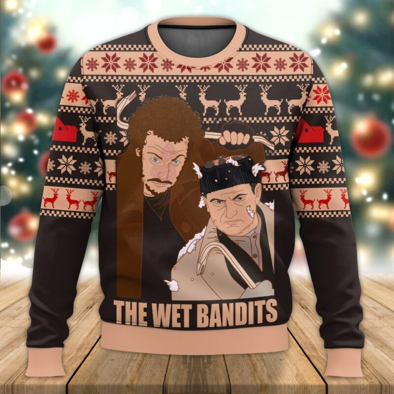 Home Alone The Wet Bandits Ugly Sweater