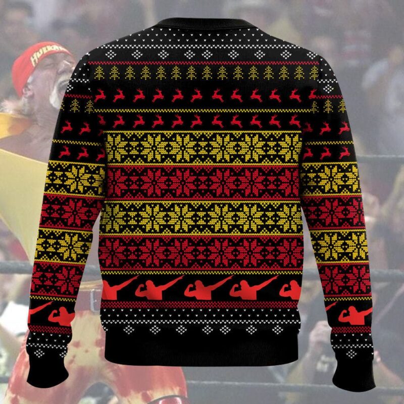 Hulk Hogan Christmas Ugly Sweater