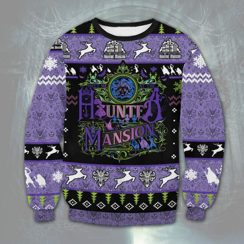 Haunted Mansion Ugly Sweater