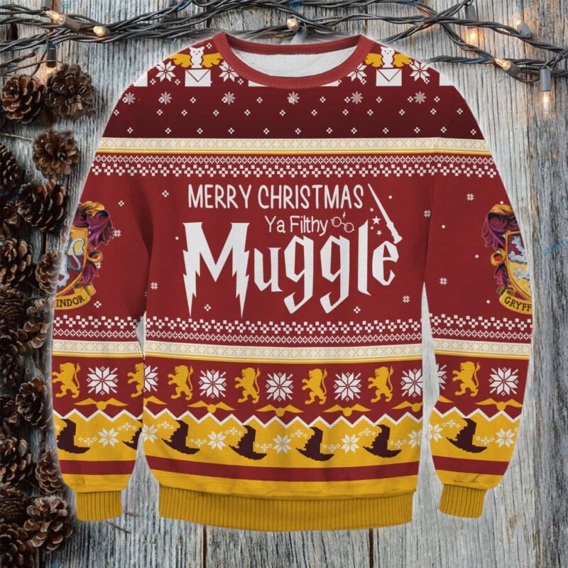 Merry Christmas Muggle Ugly Sweater