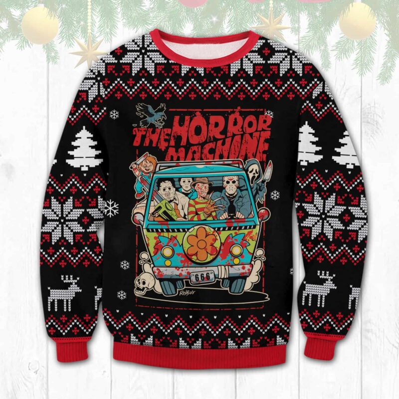 The Horror Machine Ugly Sweater