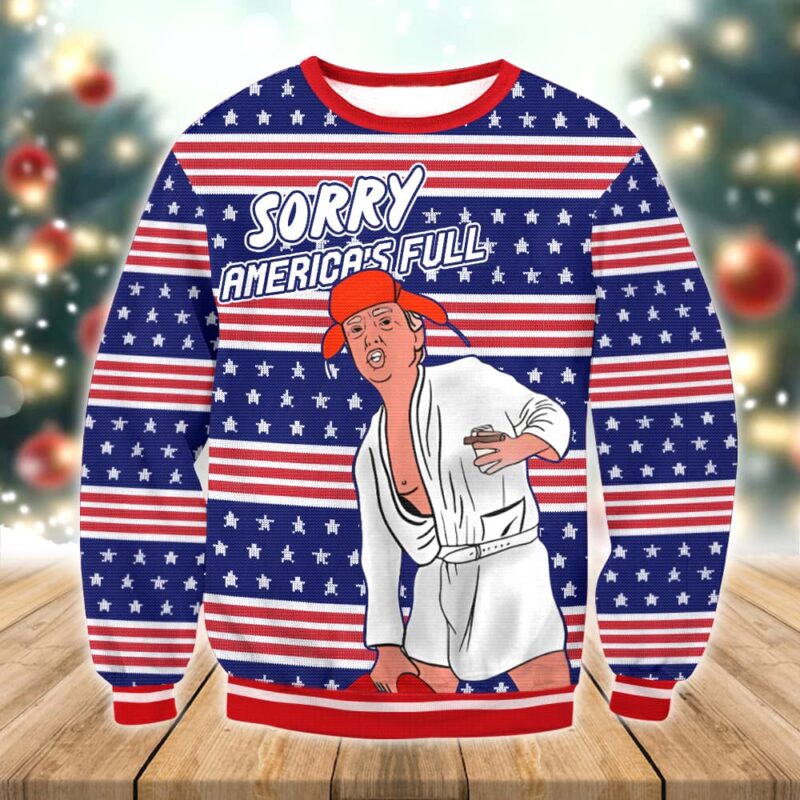 Sorry Merica's Full Trump Parody Of Shitter's Full Ugly Sweater