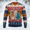 Joe Exotic Tiger King Bet That B! Didn’t Send You A Card Chirsmas Ugly Christmas Sweater