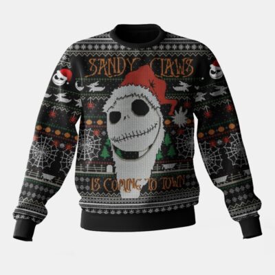 Jack Skellington Christmas Ugly Sweater