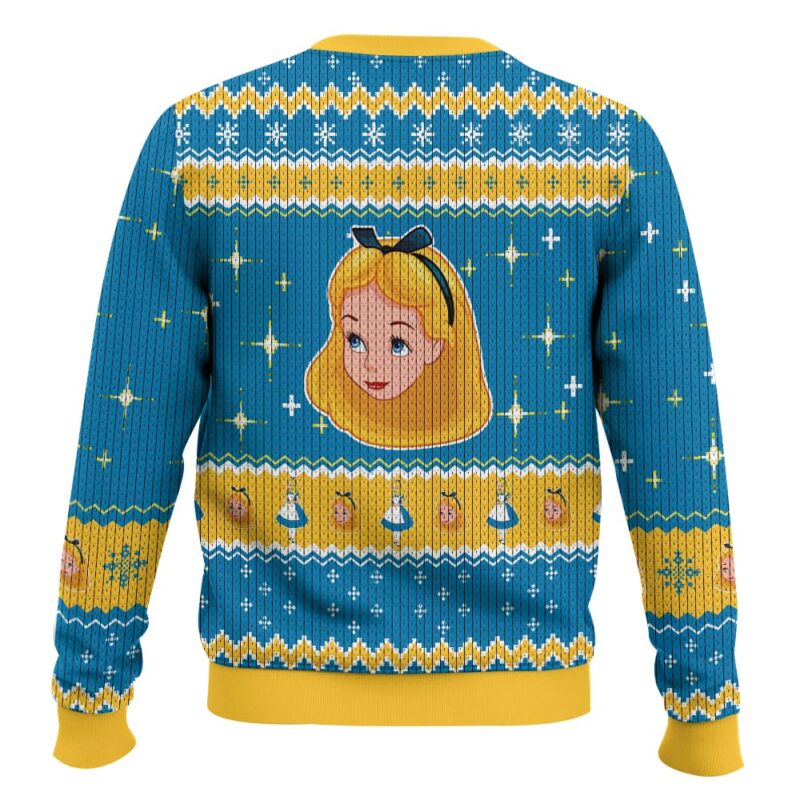 Alice in Wonderland Ugly Sweater