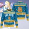 Alice in Wonderland Ugly Sweater