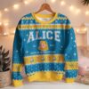 Alice in Wonderland Ugly Sweater