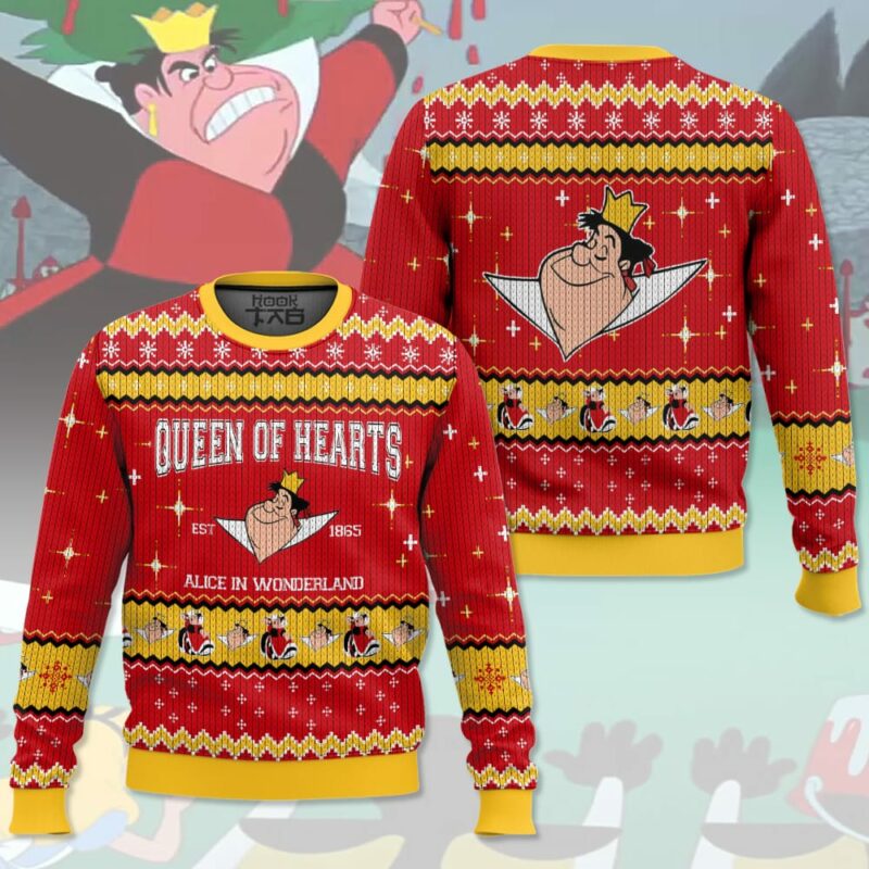 Alice in Wonderland Ugly Sweater