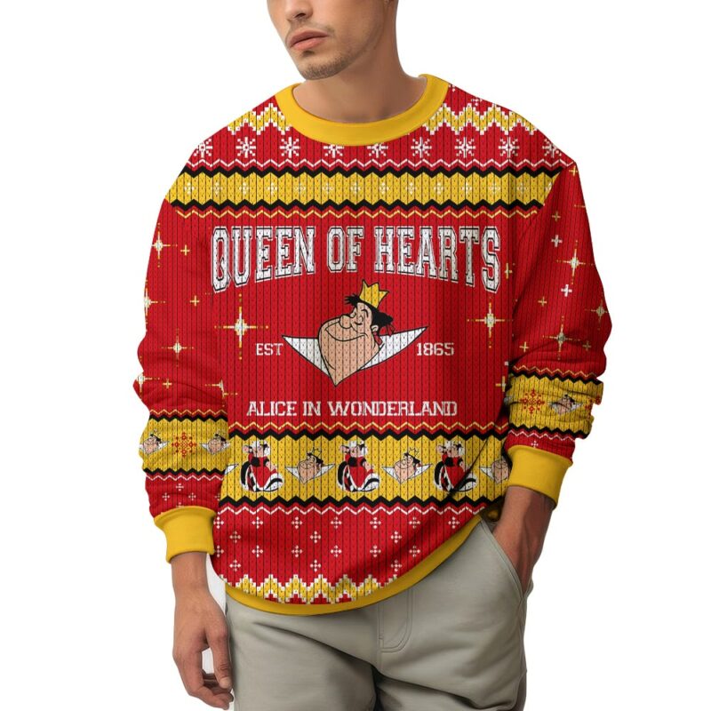 Alice in Wonderland Ugly Sweater