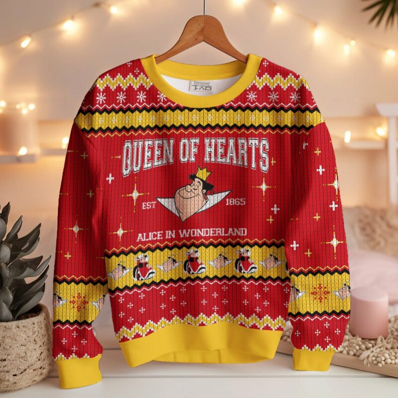 Alice in Wonderland Ugly Sweater