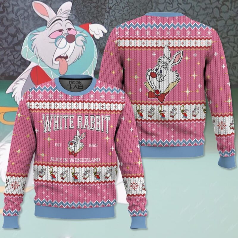 Alice in Wonderland Ugly Sweater