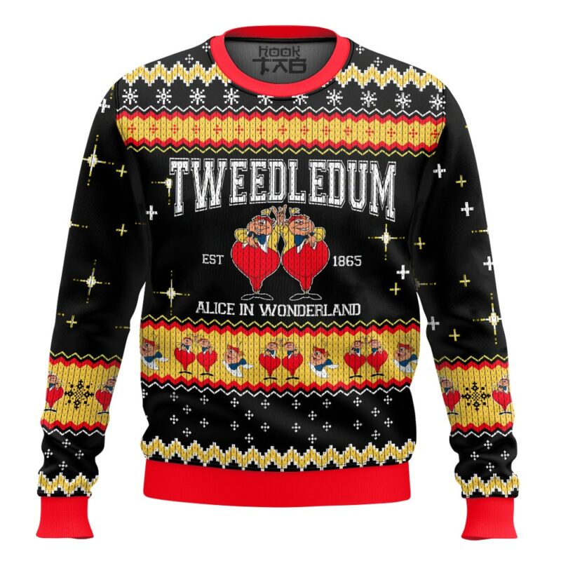 Alice in Wonderland Ugly Sweater