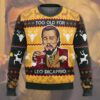 Leonardo Dicaprio Ugly Christmas Sweater