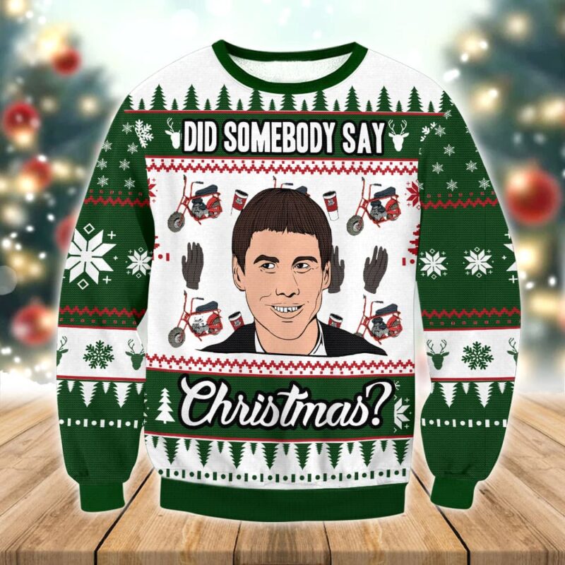 Lloyd Christmas Funny Ugly Sweater