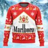 Marlboro Menthol Black Cigarettes Ugly Christmas Sweater