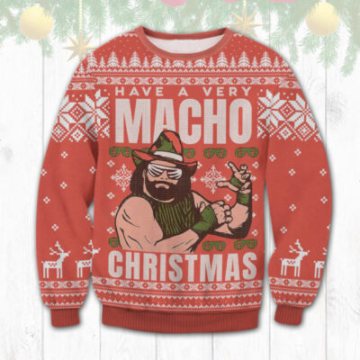 Macho Man Randy Savage Ugly Christmas Sweater