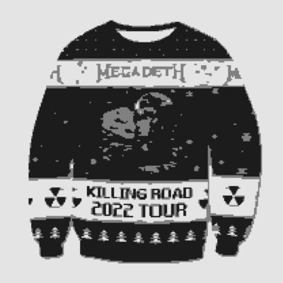 Megadeth Christmas Ugly Sweater Gift