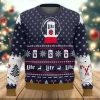 Miller Lite Mario Ugly Christmas Sweater