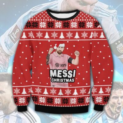 Messi Christmas Ugly Sweater Christmas Gift