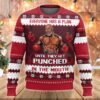 Mike Tyson Everyone Has A Plan Until They Get Punched In The Mouth Ugly Sweater