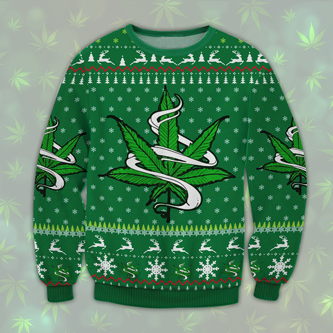 420 Ugly Christmas Sweater