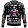 Merry Colossal Christmas Attack On Titan Ugly Christmas Sweater