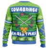 Cowabunga Leonardo Christmas Teenage Mutant Ninja Turtles Ugly Christmas Sweater Party Holiday