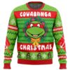 Cowabunga Raphael Christmas Teenage Mutant Ninja Turtles Ugly Christmas Sweater