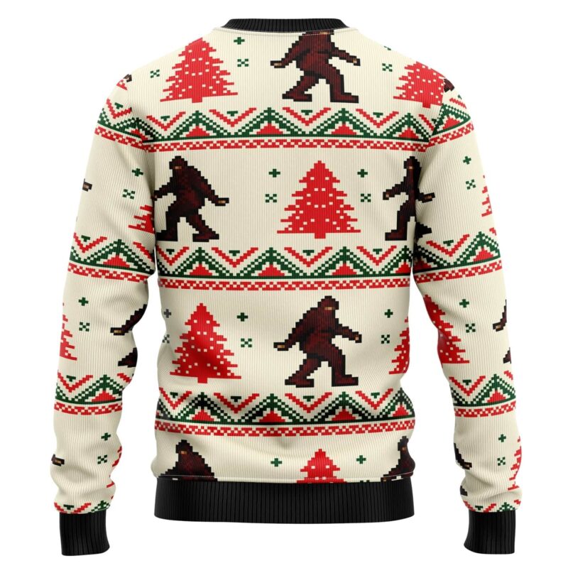 Amazing Bigfoot Ugly Christmas Sweater