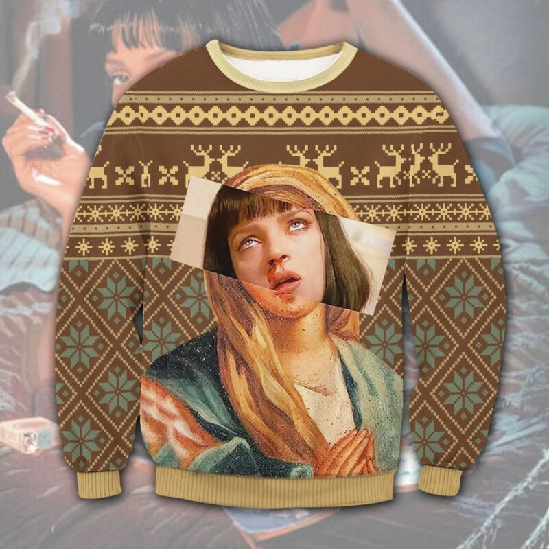 Pulp Fiction Ugly Sweater