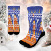 Heat and Snow Miser The Year Without a Santa Claus 3D Socks