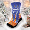 Heat and Snow Miser The Year Without a Santa Claus 3D Socks