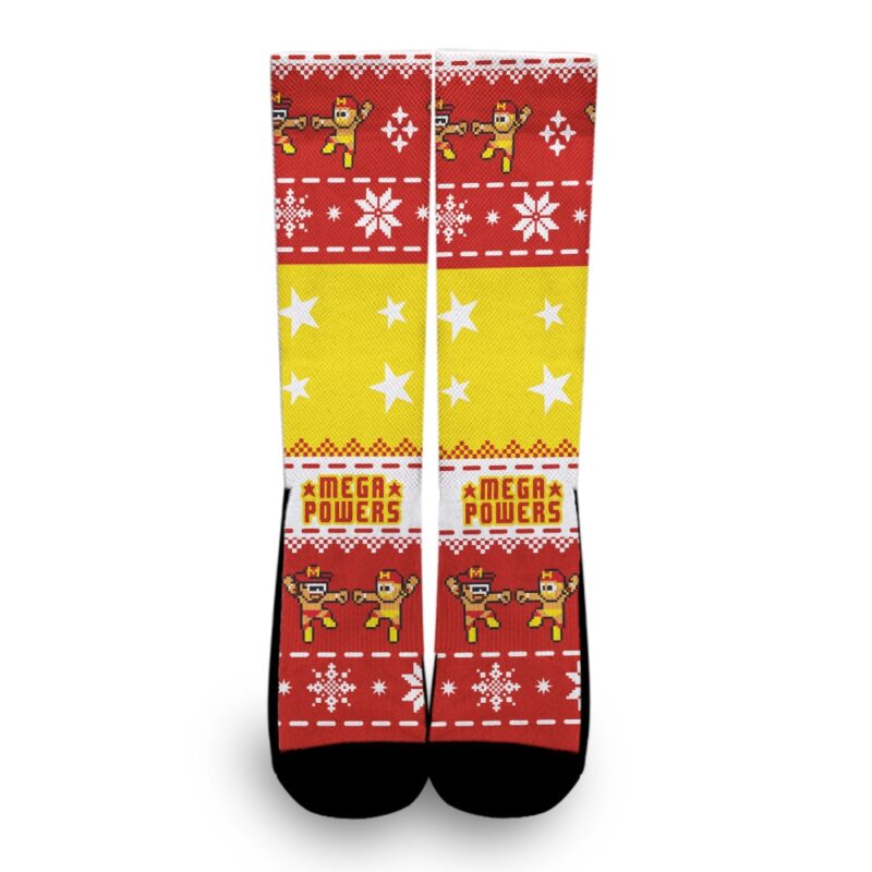 Mega Powers Macho Man and Hulk Hogan 3D Socks