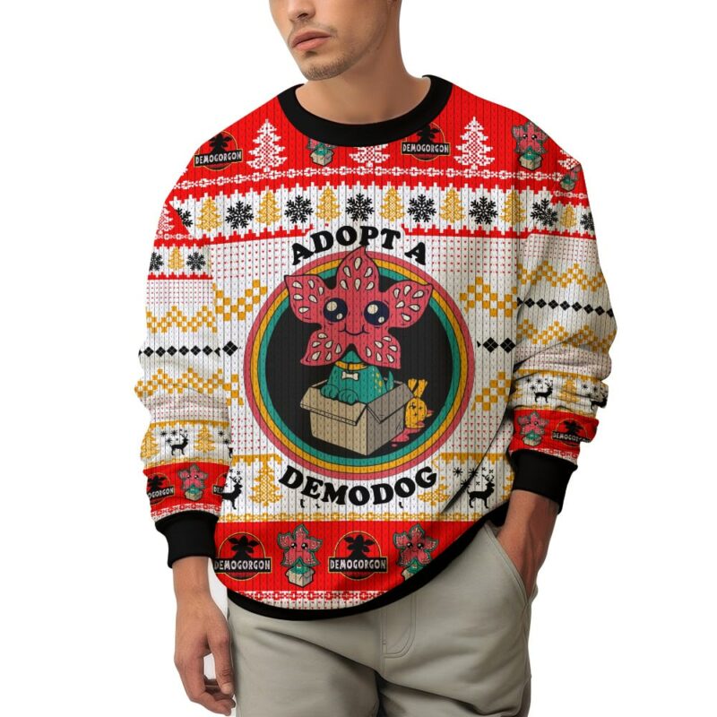 Adopt a Demodog Ugly Sweater